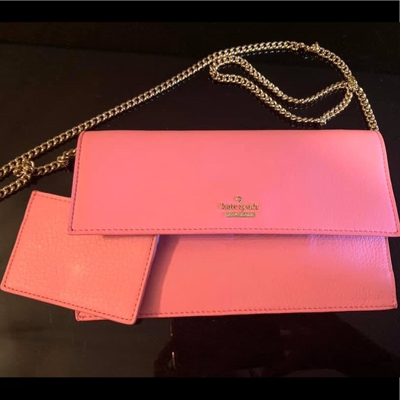 kate spade Handbags - NEW stunning kate spade cross body w/ mini wallet